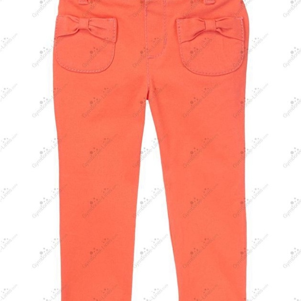 NWT Gymboree Bow Pocket Twill Pants w/Bow Accents